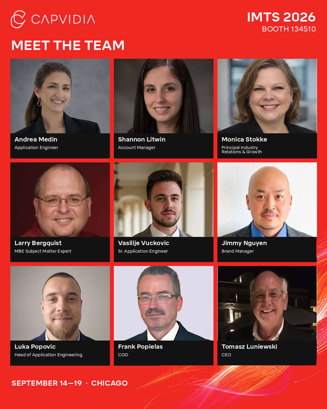 Capvidia-IMTS-Meet-The-Team