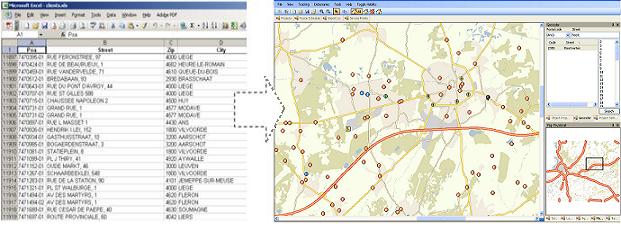 geo-coding from PlanVidia